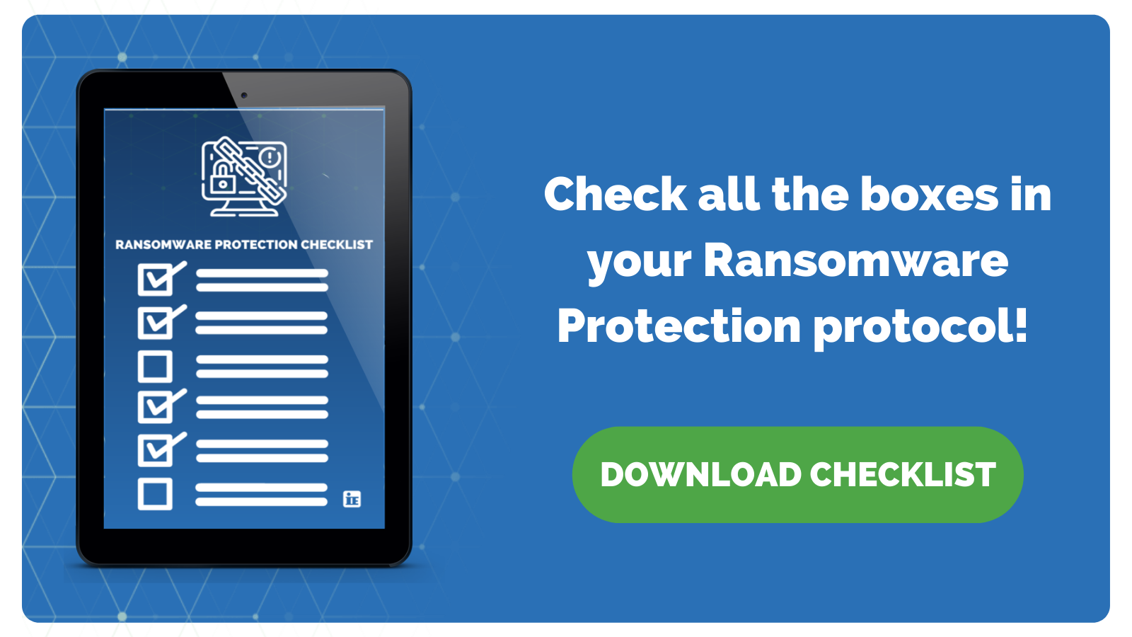 2022 Ransomware Protection CTA