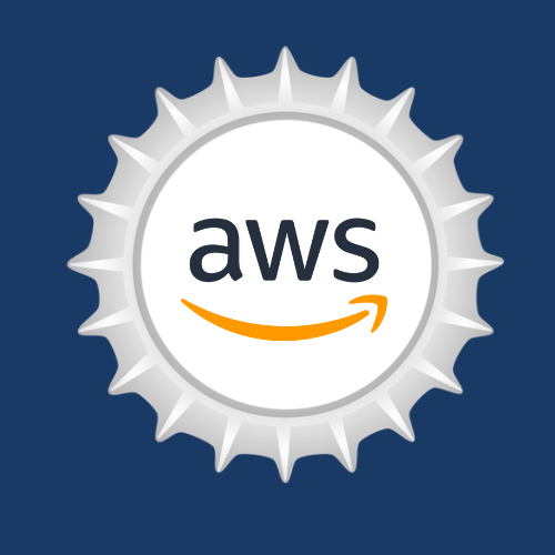 2025 OktoberTekfest AWS bottle cap logo
