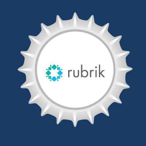 Rubrik Bottle Cap Logo