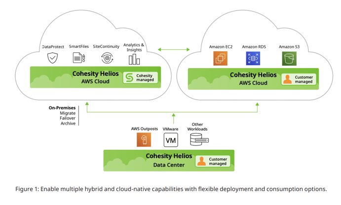 Enable multiple hybrid and cloud-native capabilities with flexible deployment and consumption options Image