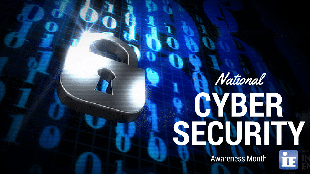 It's National Cybersecurity Awareness Month!